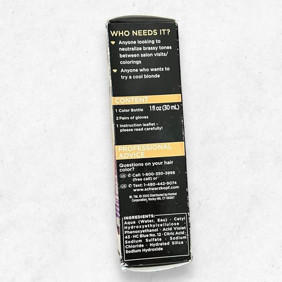 Schwarzkopf Color Boost Color Vibrancy Booster - Cool Blonde - Picture 2 of 7